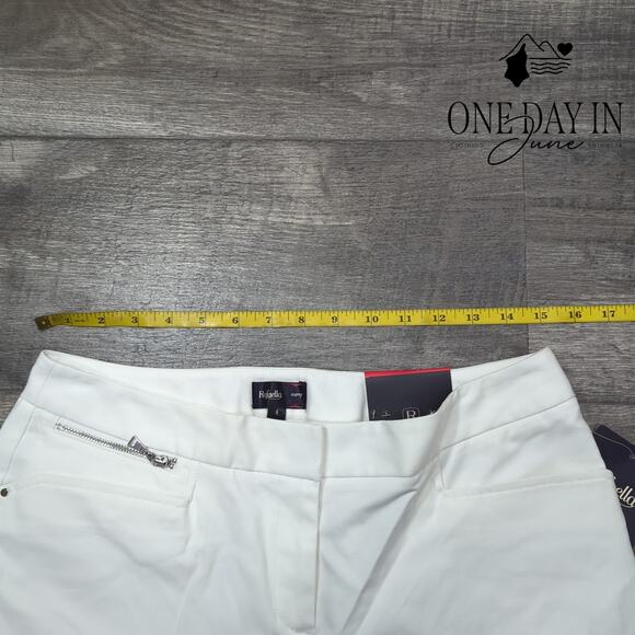 Rafaella Slim Ankle Pants Size 8 - Picture 3 of 6